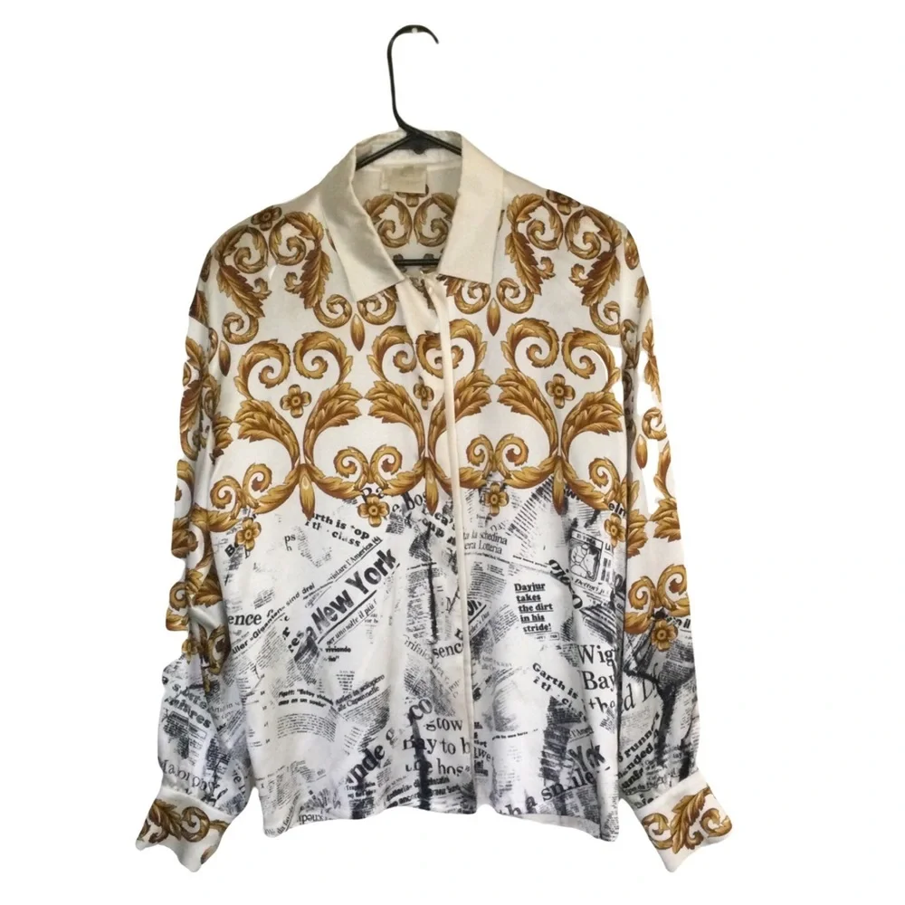 HOST PICK Vintage Escada by Margaretha Ley Silk Top - Picture 9 of 9